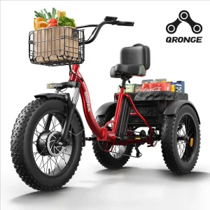 QRONGE Folding Electric Tricycle 960W