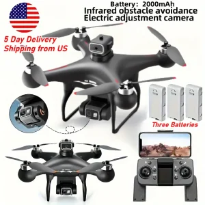 S116 MAX Drone Professional, 3 Batteries 8K Dual Camera