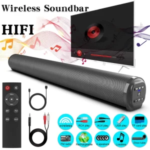 Sound Bar TV Sound System Bluetooth Speaker Wireless Subwoofer