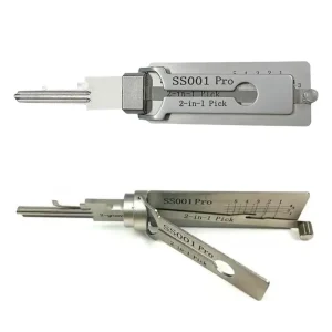 Stainless Steel Key Decoder Portable Precision Hook And Pickup